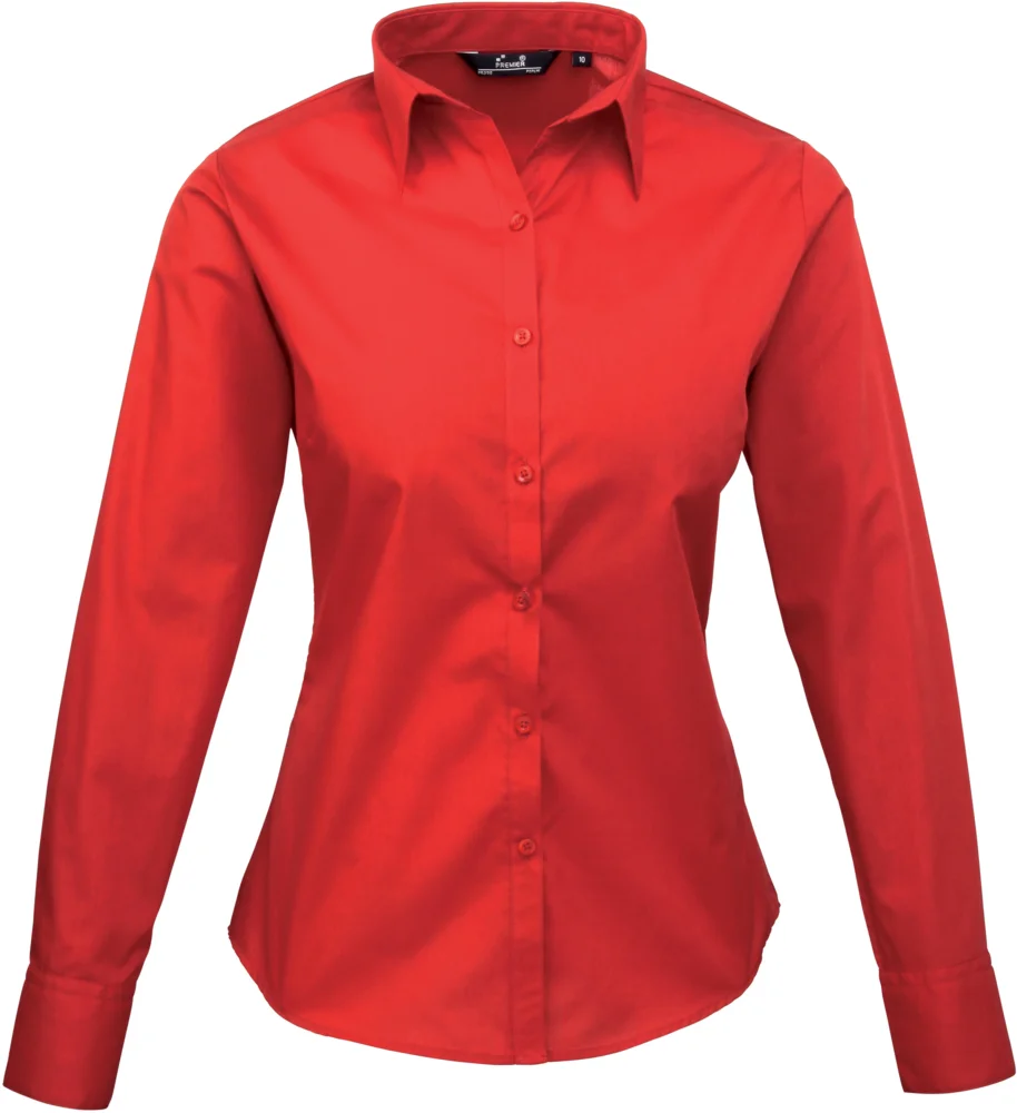 Poplin Blouse long-sleeve