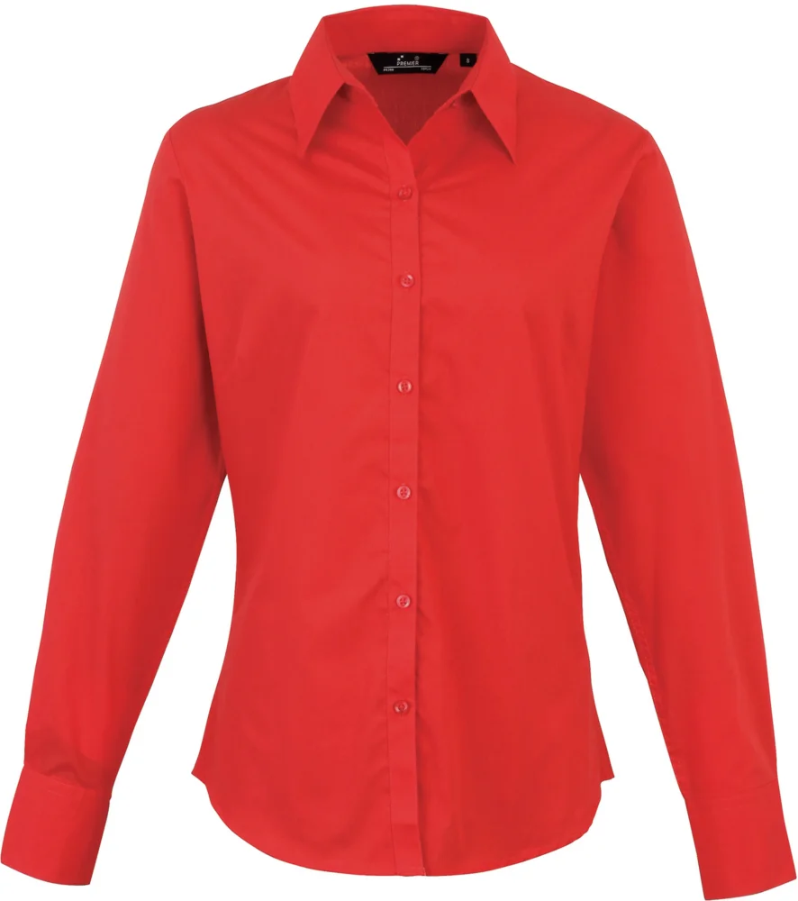 Poplin Blouse long-sleeve
