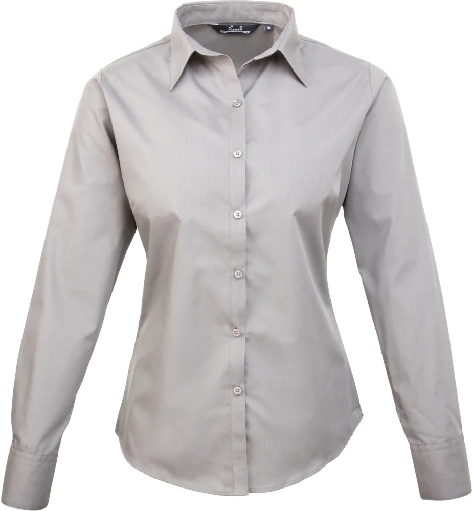 Poplin Blouse long-sleeve