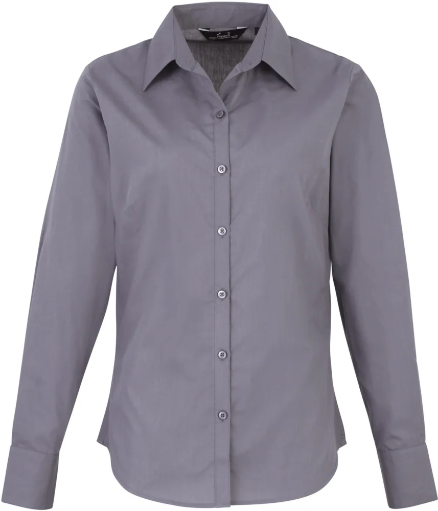 Poplin Blouse long-sleeve