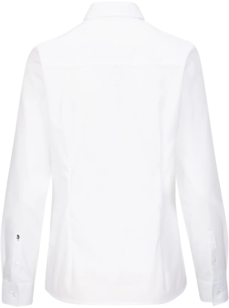 Popeline Bluse langarm