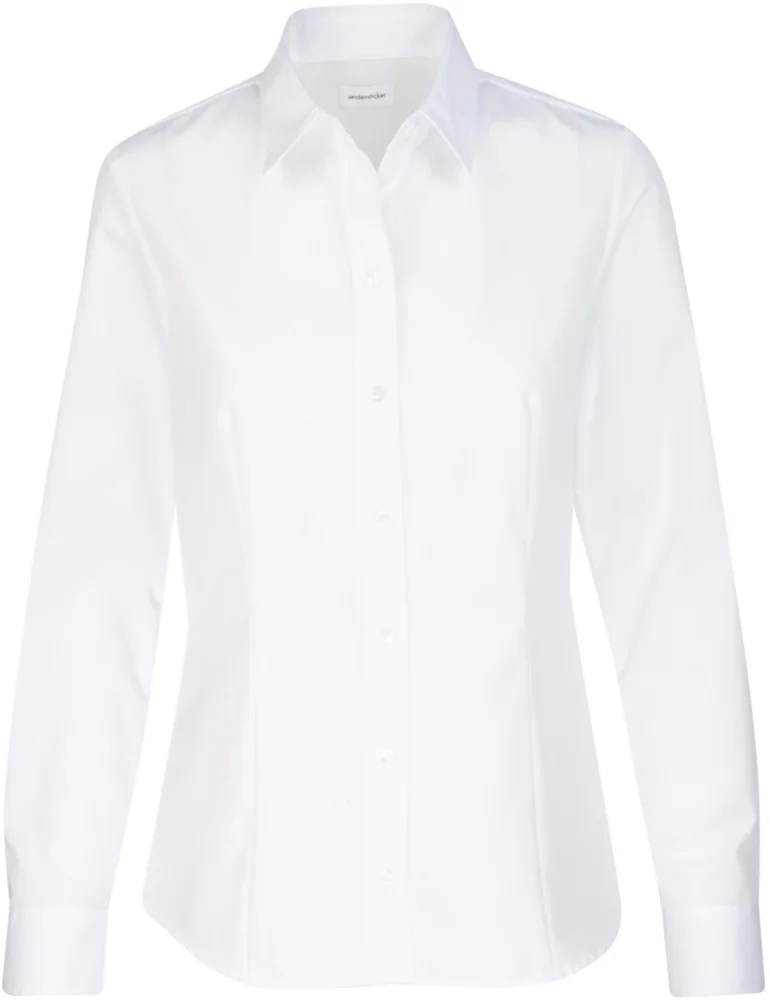 Popeline Bluse langarm