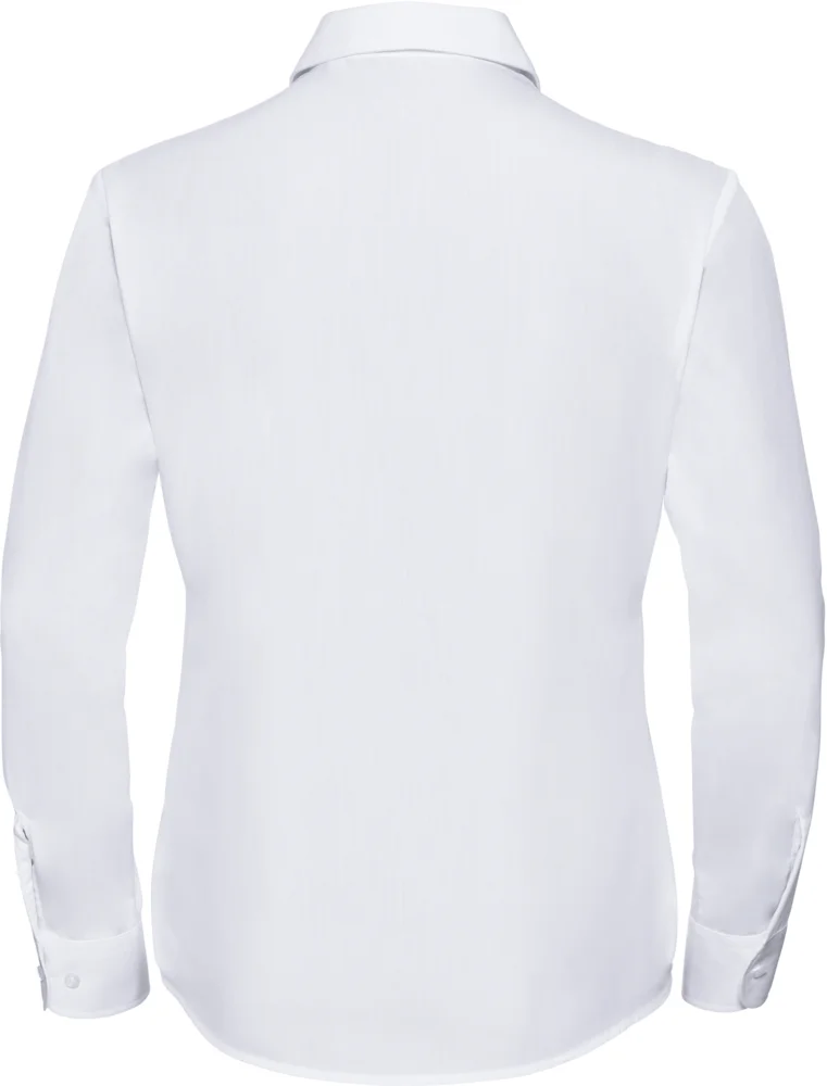 Popeline Bluse langarm