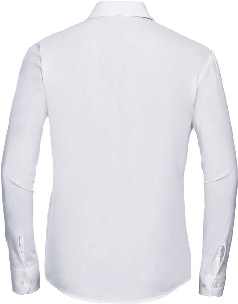 Popeline Bluse langarm