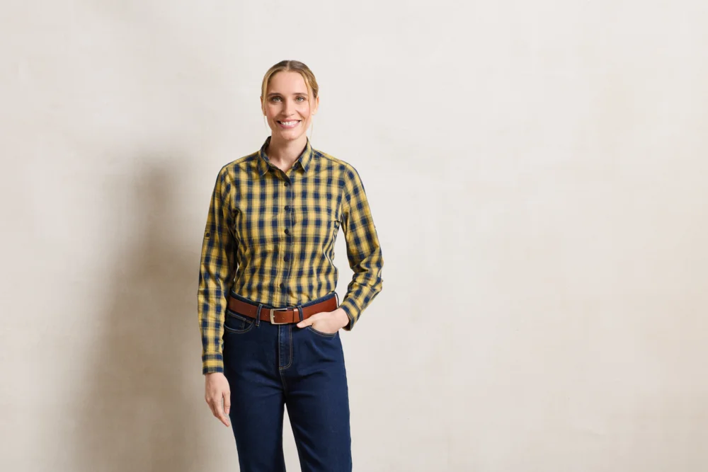 Poplin Blouse long-sleeve "Mulligan
