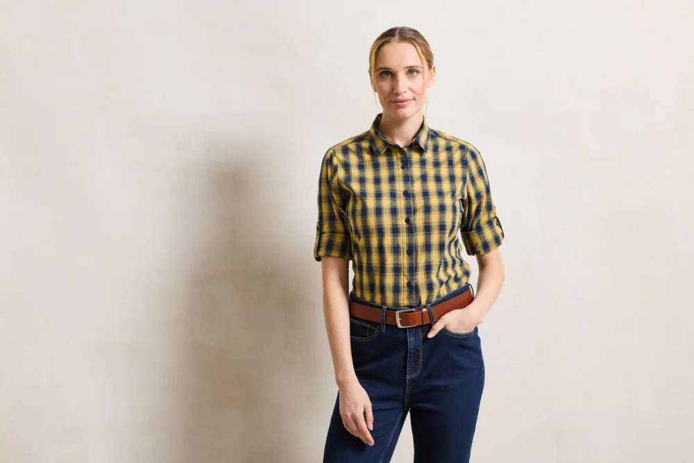 Poplin Blouse long-sleeve "Mulligan