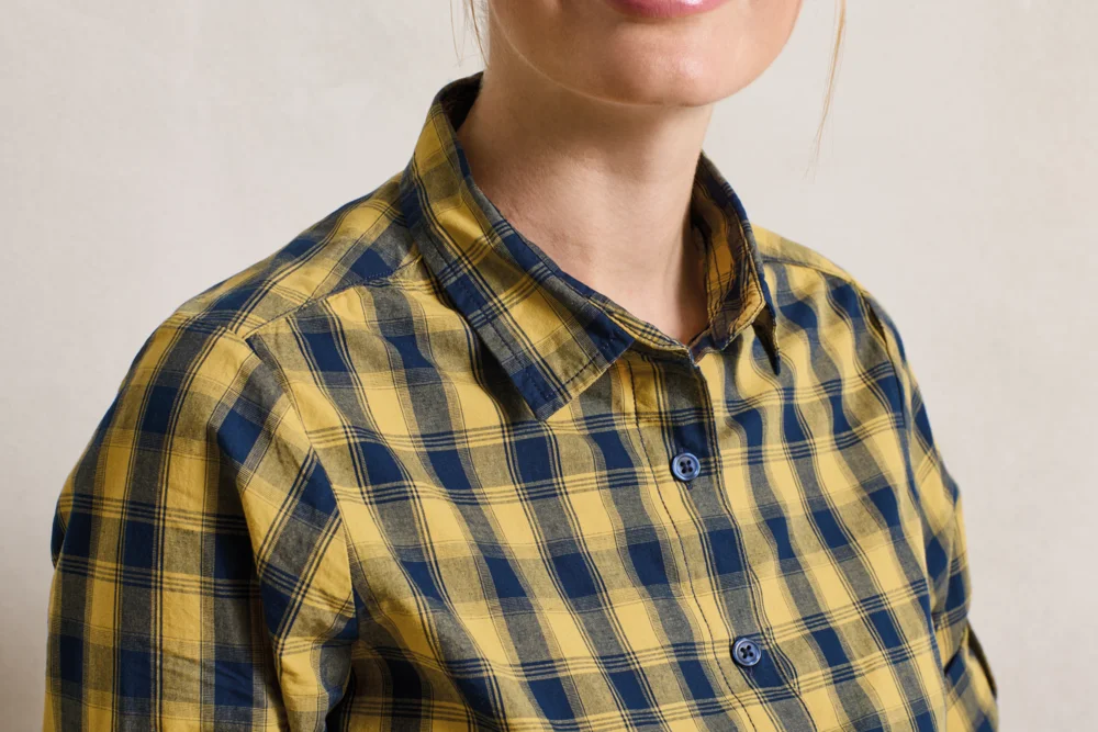 Poplin Blouse long-sleeve "Mulligan
