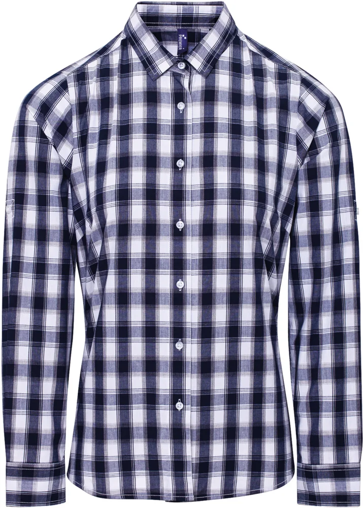 Poplin Blouse long-sleeve "Mulligan