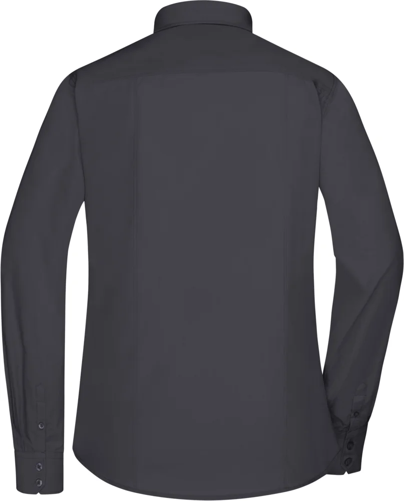 Popeline Bluse langarm