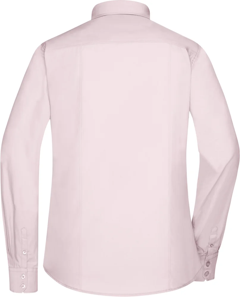 Popeline Bluse langarm