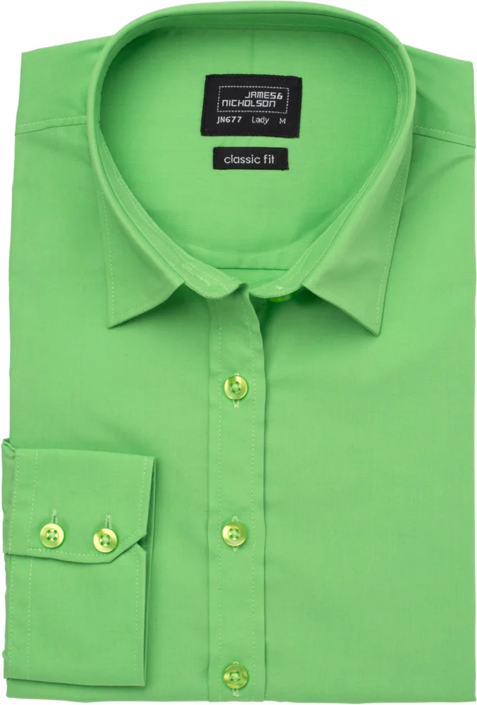 Popeline Bluse langarm