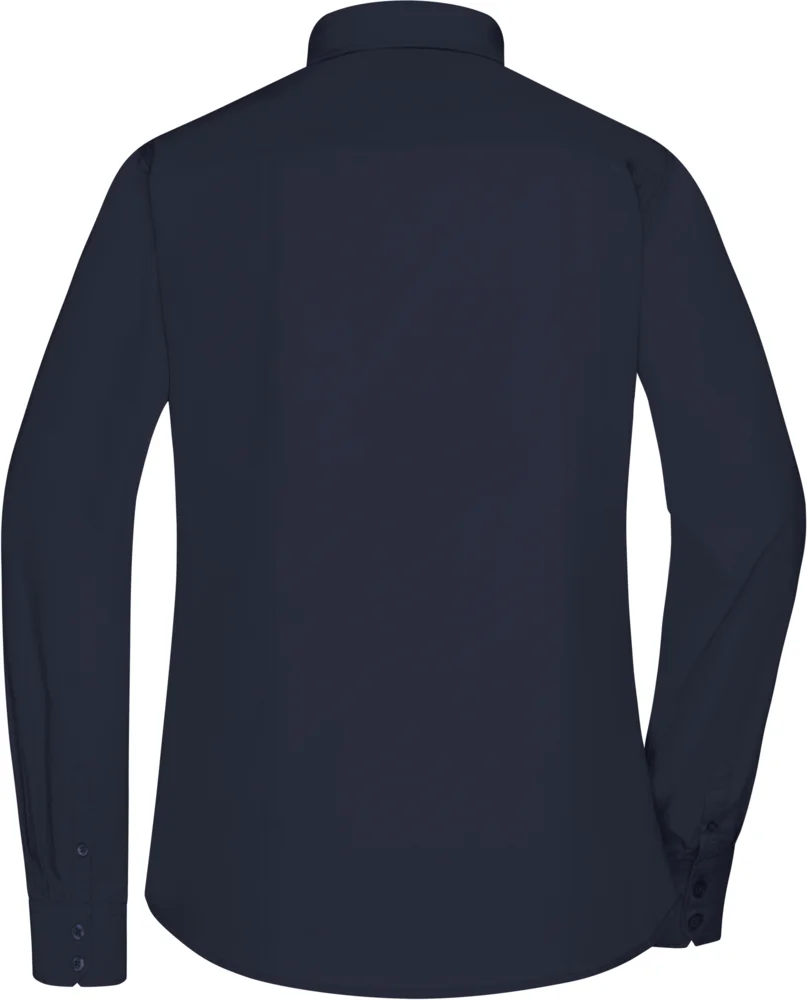 Popeline Bluse langarm