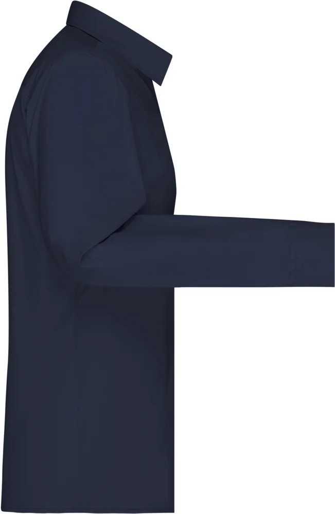 Popeline Bluse langarm
