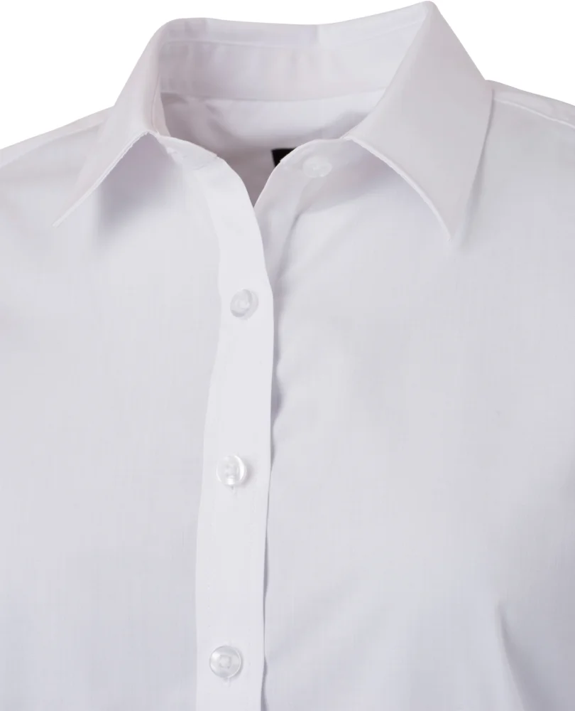 Popeline Bluse langarm