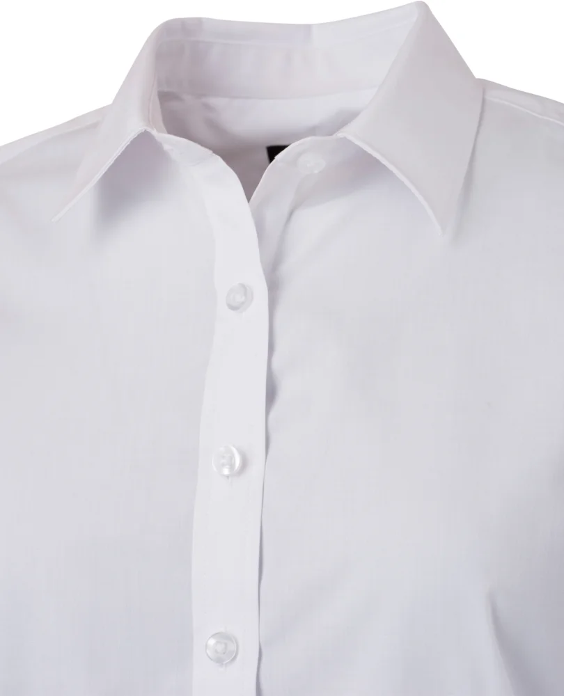 Popeline Bluse langarm