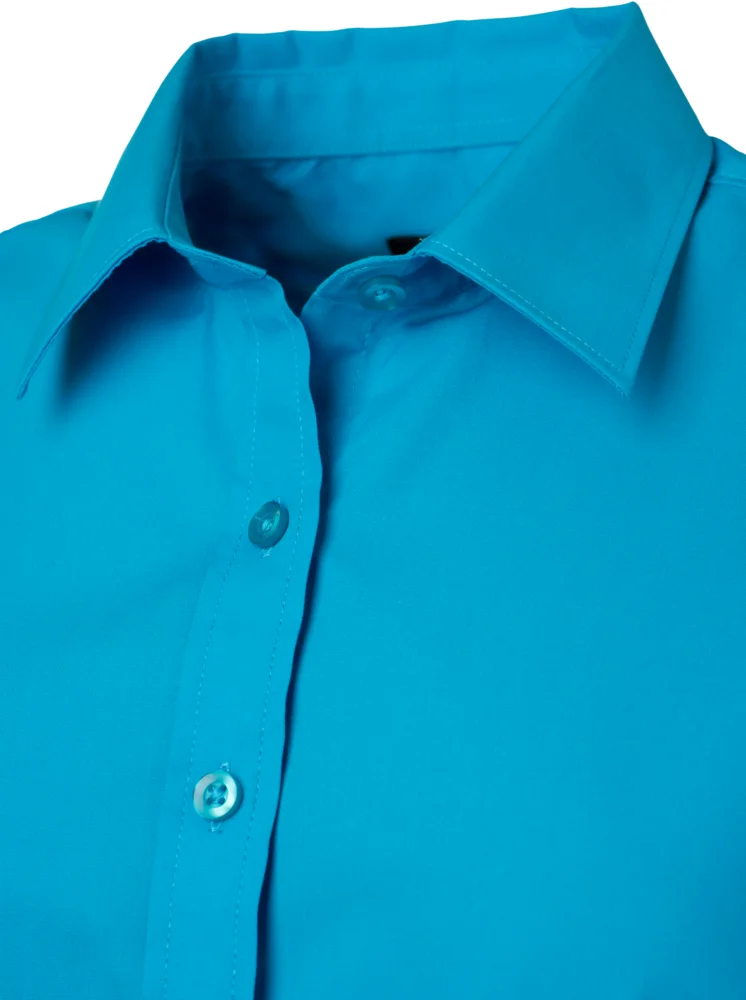 Popeline Bluse langarm