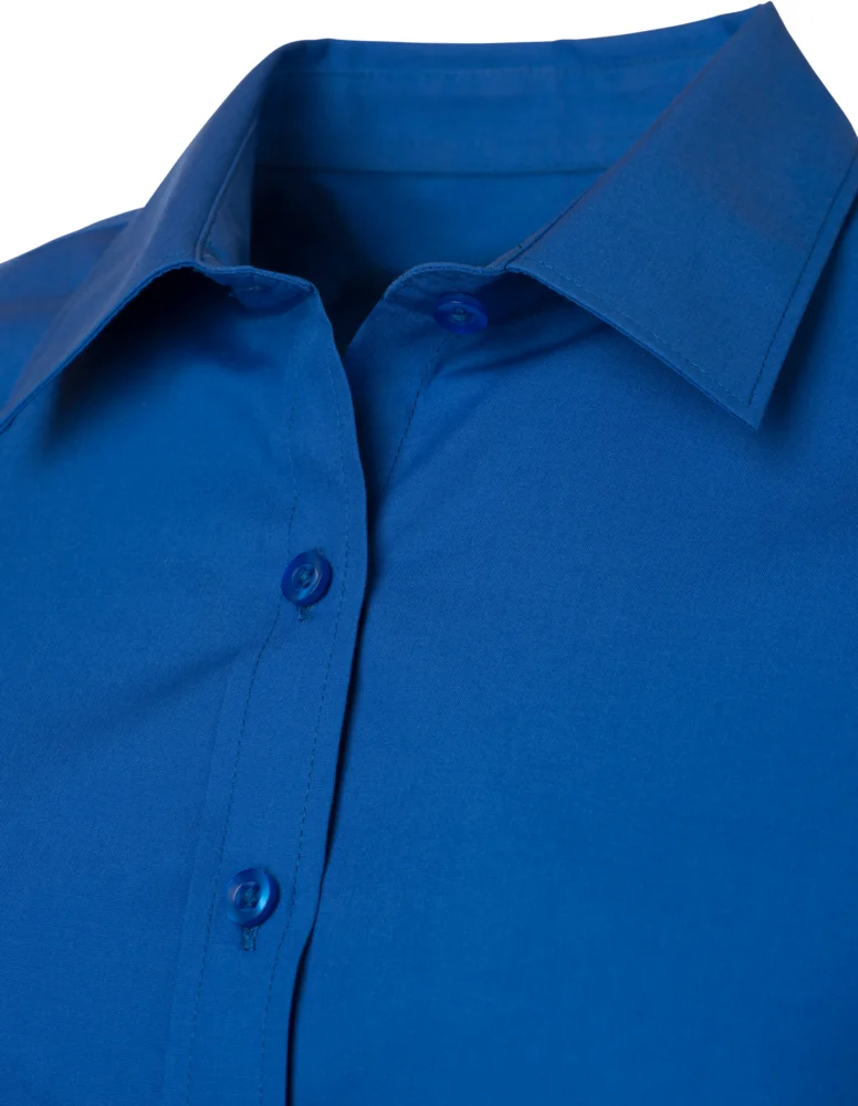 Popeline Bluse langarm