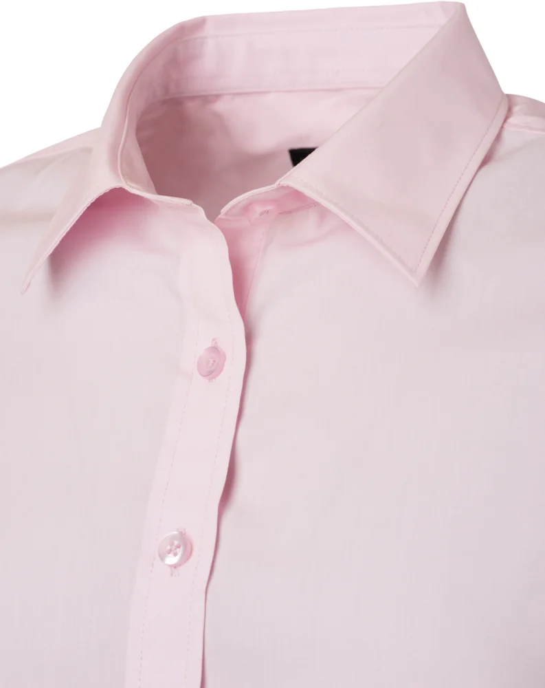 Popeline Bluse langarm
