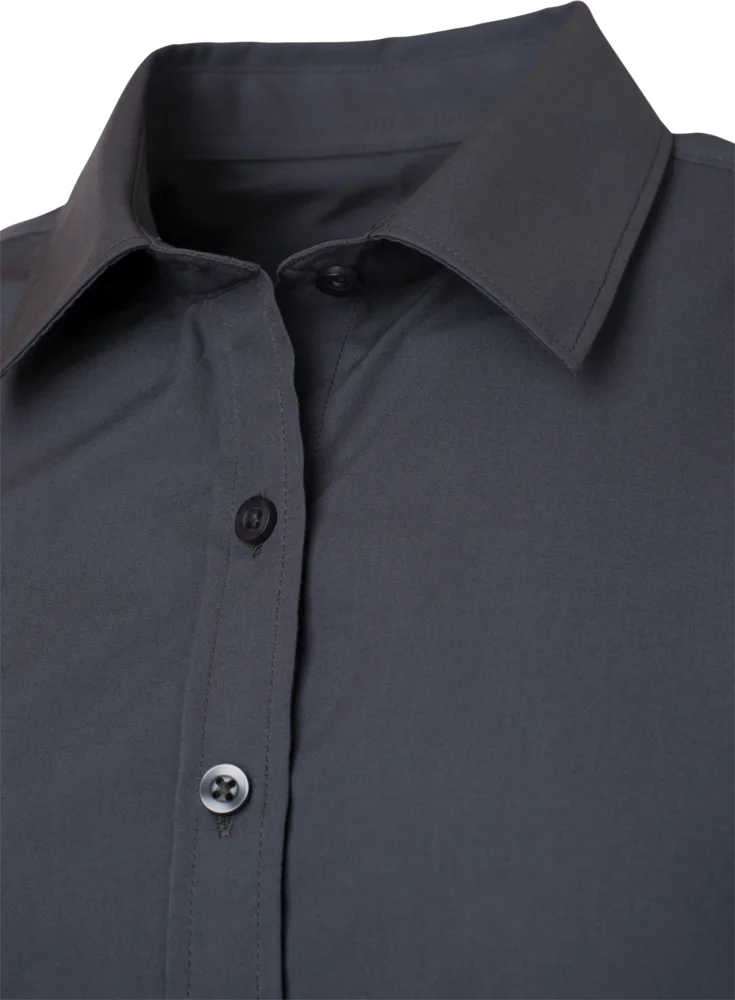 Popeline Bluse langarm