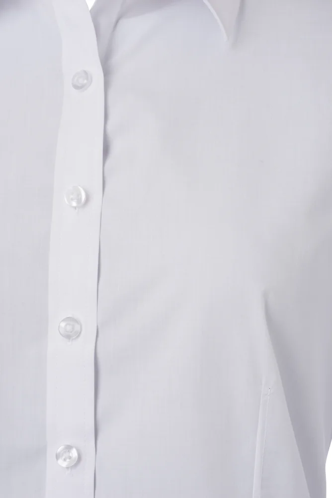 Popeline Bluse langarm