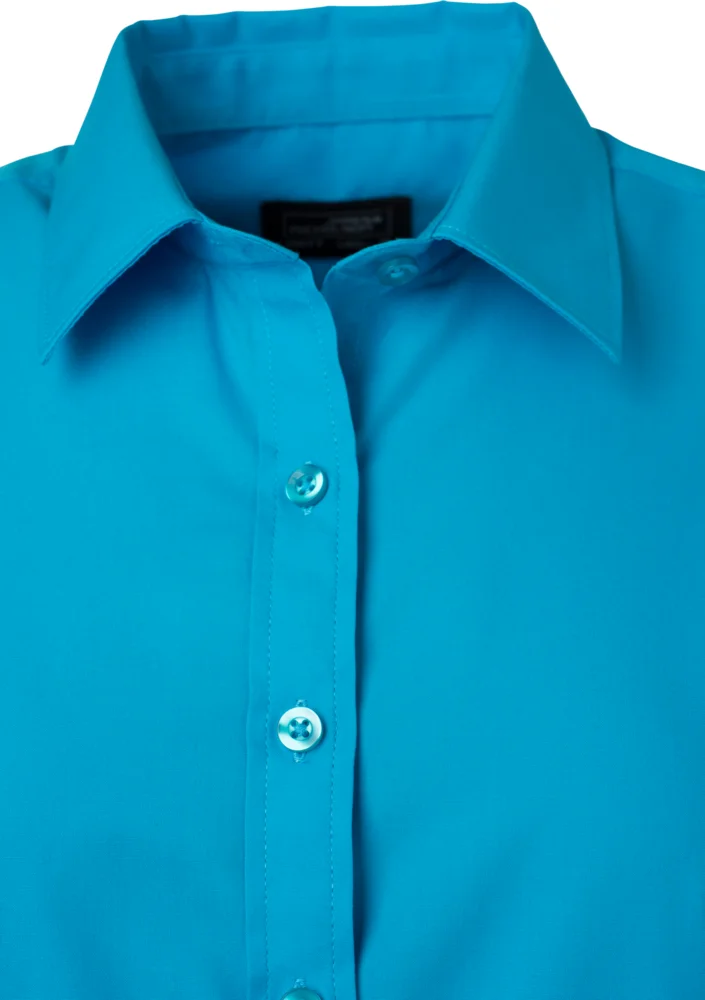 Popeline Bluse langarm