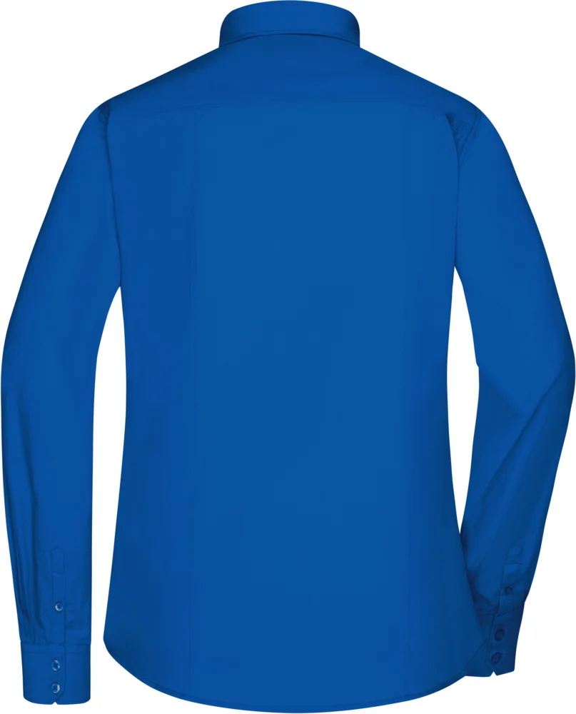Popeline Bluse langarm