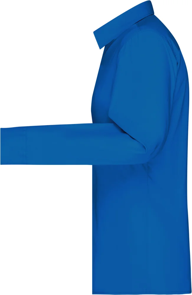 Popeline Bluse langarm