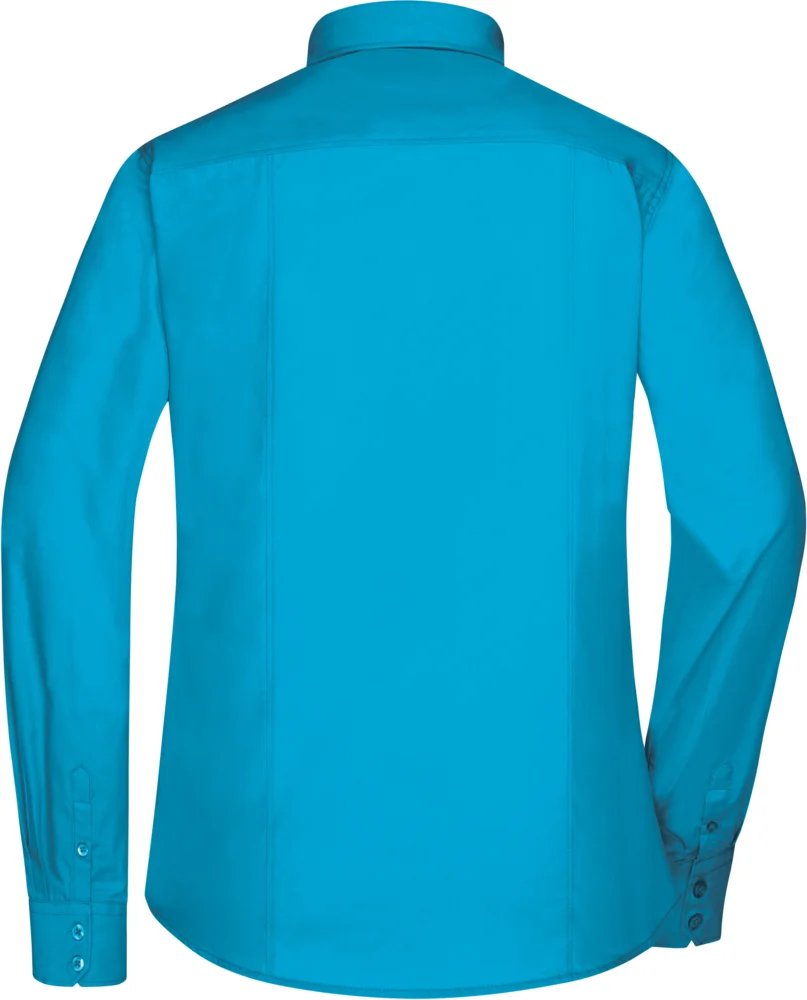 Popeline Bluse langarm
