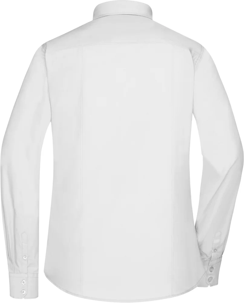 Popeline Bluse langarm