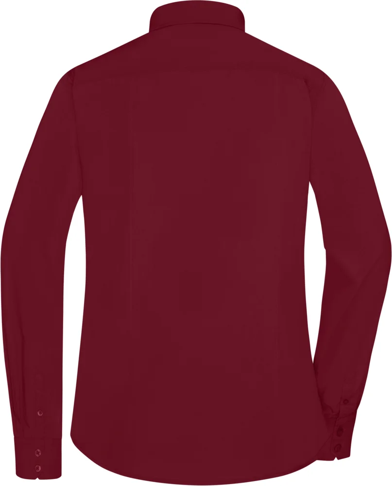 Popeline Bluse langarm