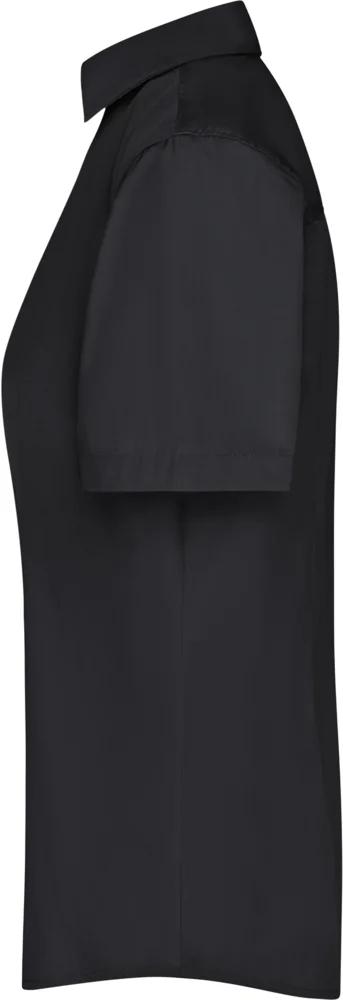 Popeline Business Bluse kurzarm