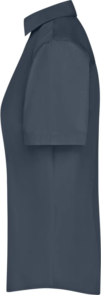 Popeline Business Bluse kurzarm