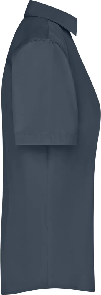Popeline Business Bluse kurzarm