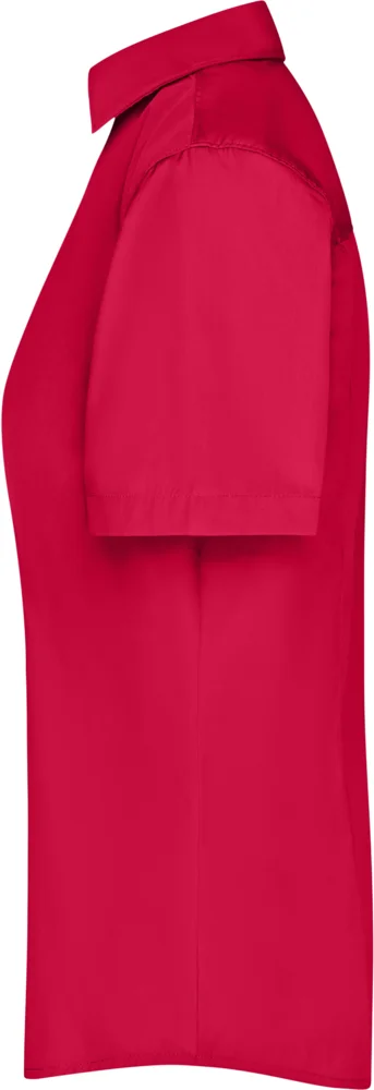 Popeline Business Bluse kurzarm
