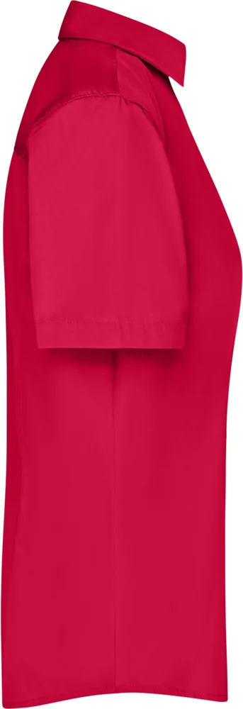Popeline Business Bluse kurzarm