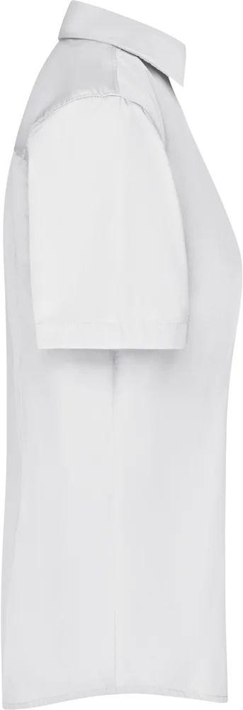 Popeline Business Bluse kurzarm