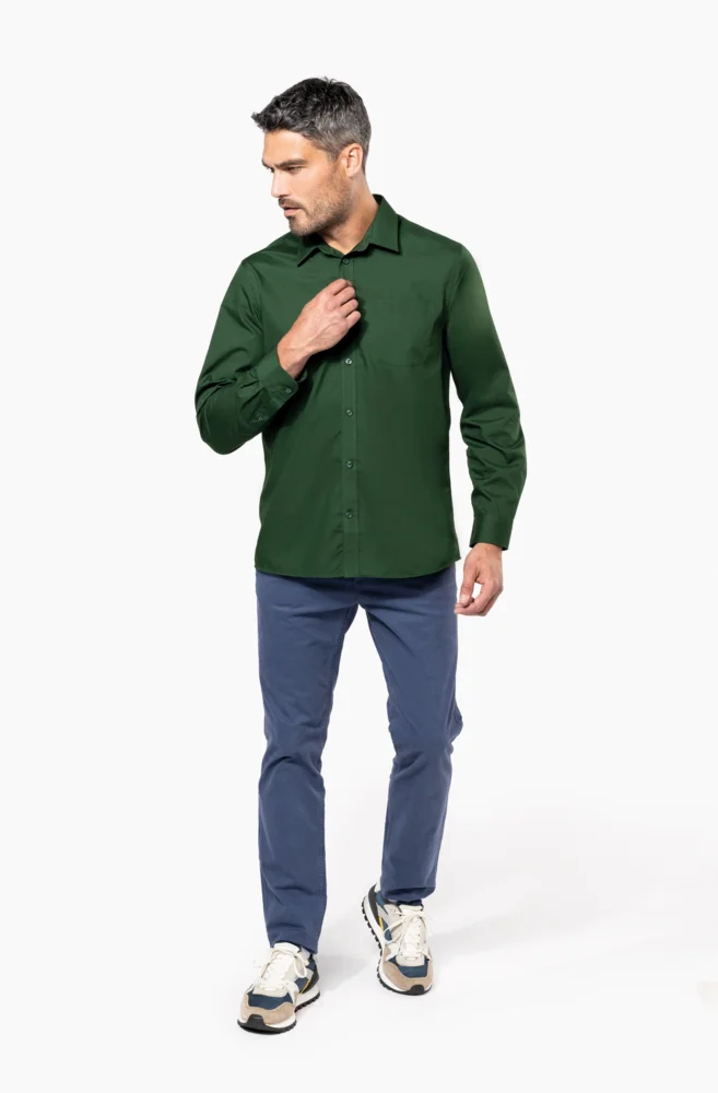 Poplin Shirt "Jofrey" long-sleeve
