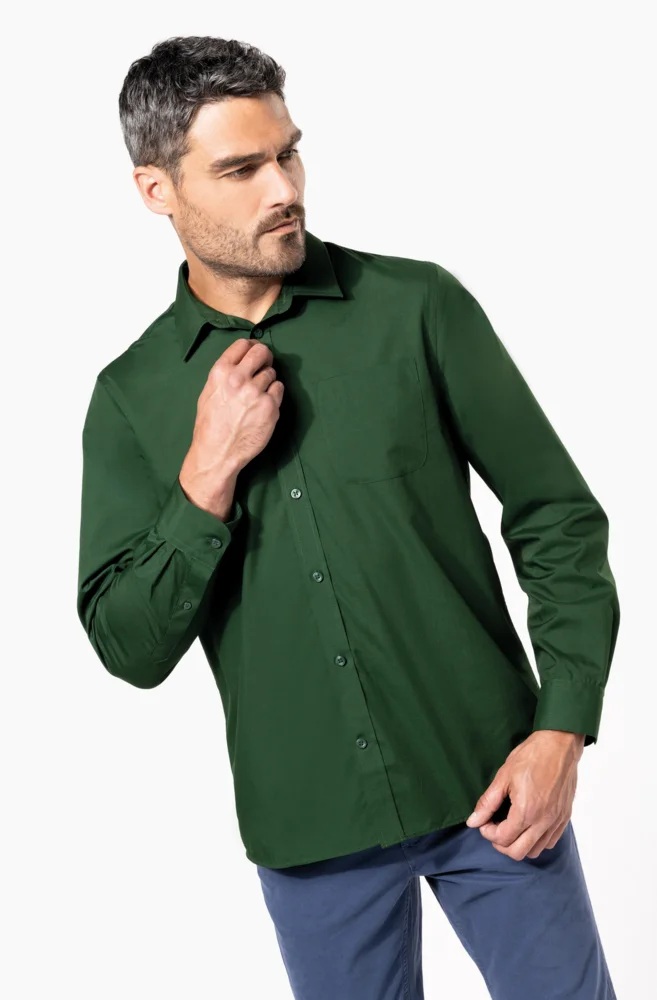Poplin Shirt "Jofrey" long-sleeve