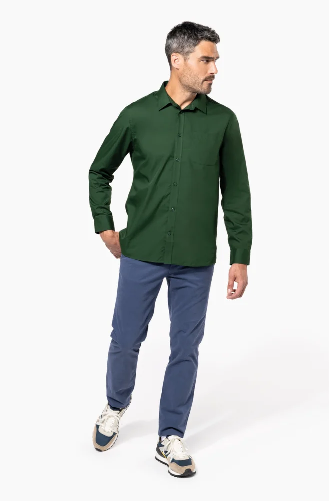 Poplin Shirt "Jofrey" long-sleeve
