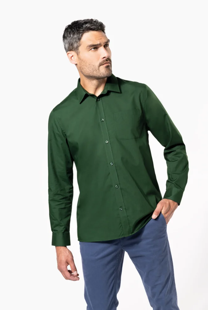 Poplin Shirt "Jofrey" long-sleeve