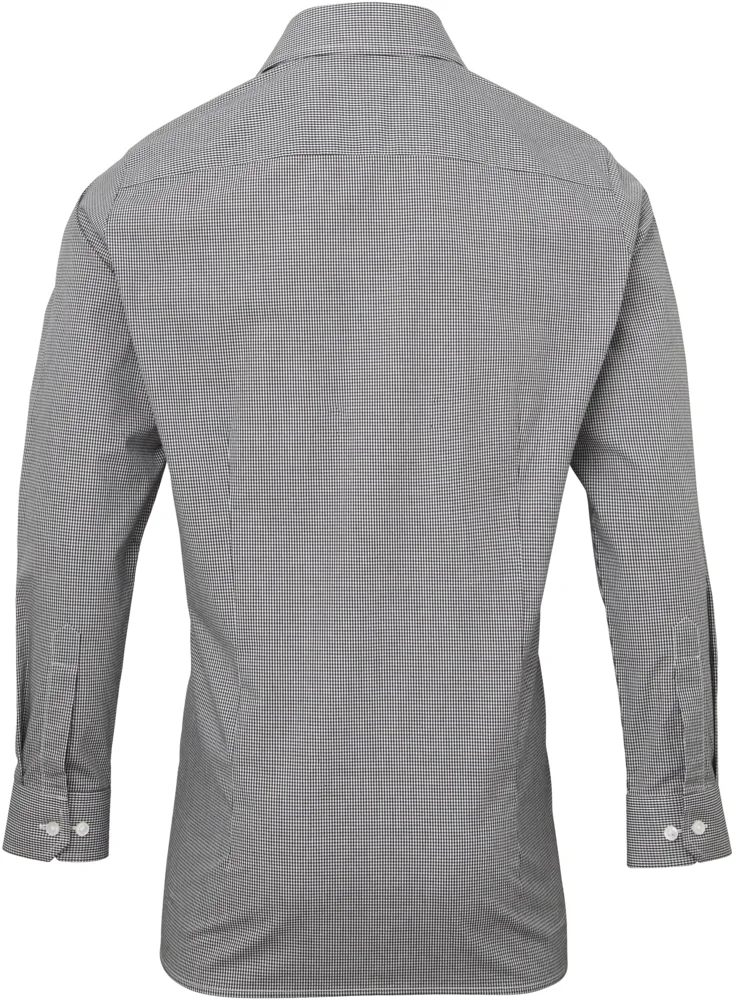 Poplin Plaid Shirt long-sleeve