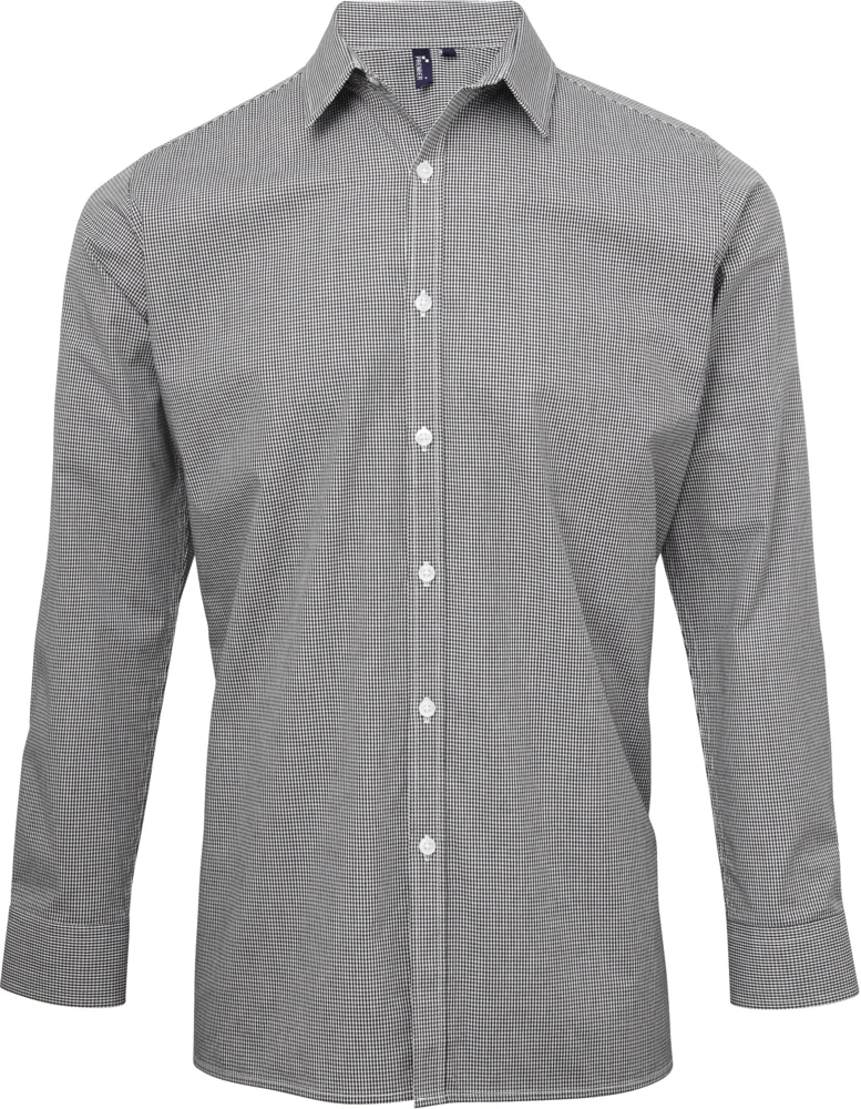 Poplin Plaid Shirt long-sleeve