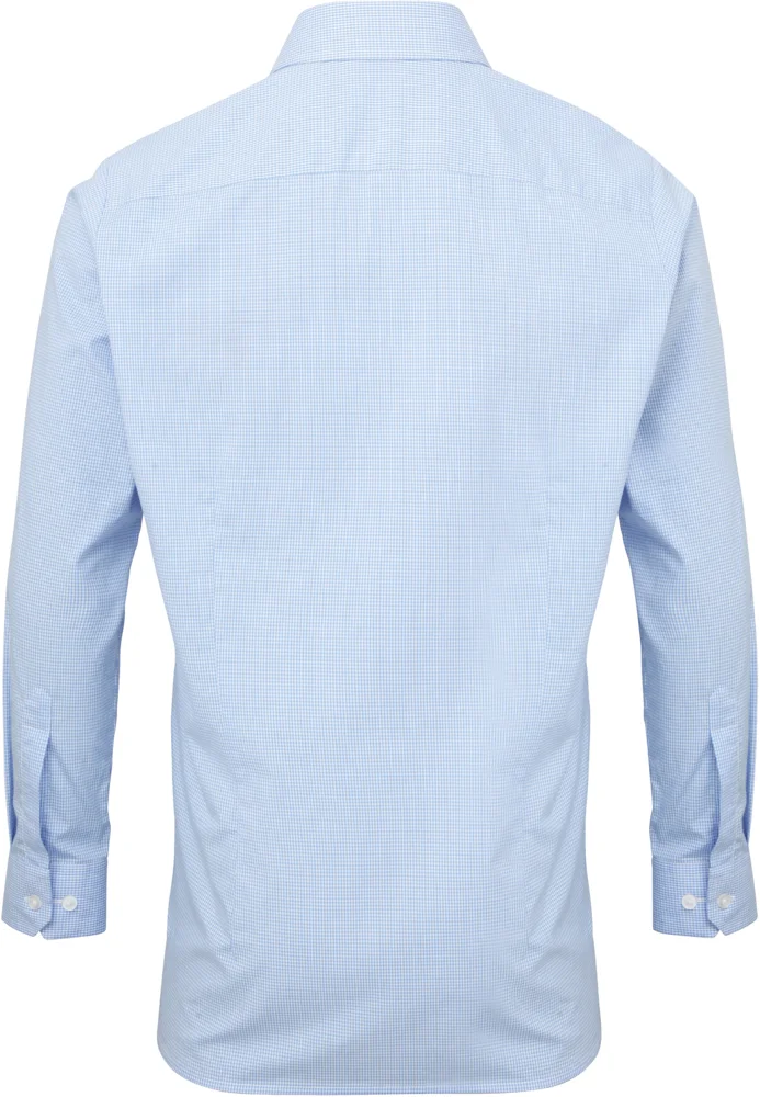 Poplin Plaid Shirt long-sleeve