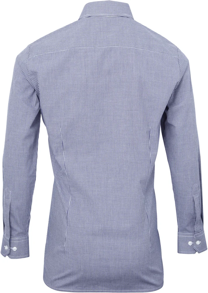 Poplin Plaid Shirt long-sleeve