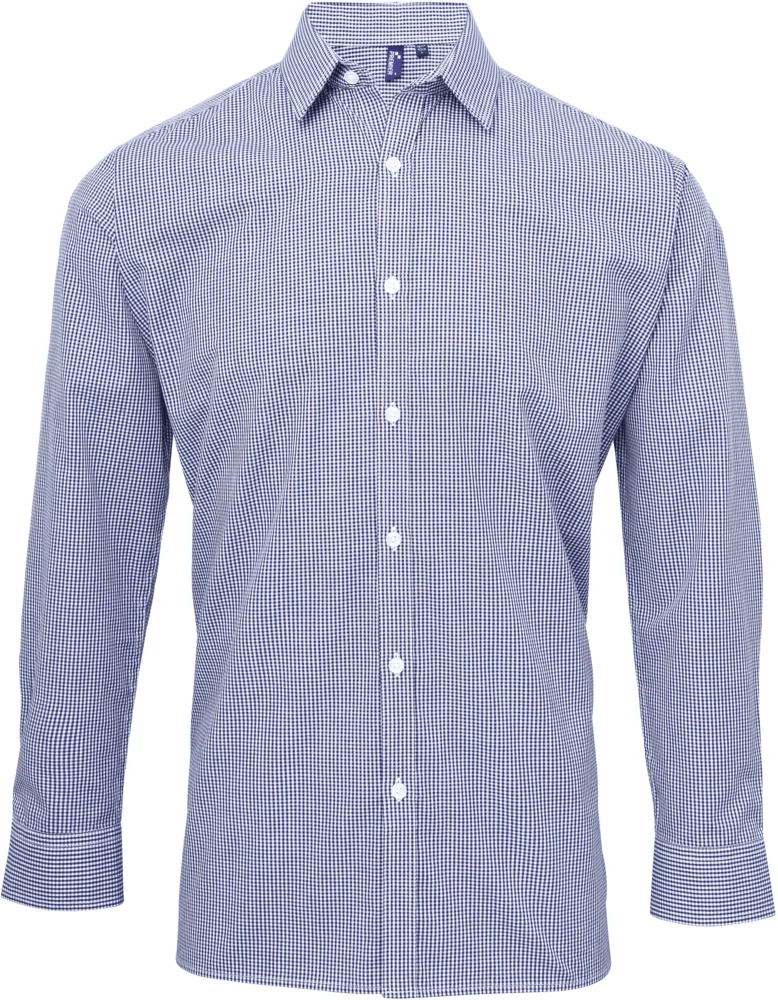 Poplin Plaid Shirt long-sleeve