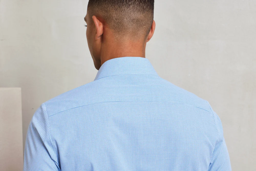 Poplin Plaid Shirt long-sleeve