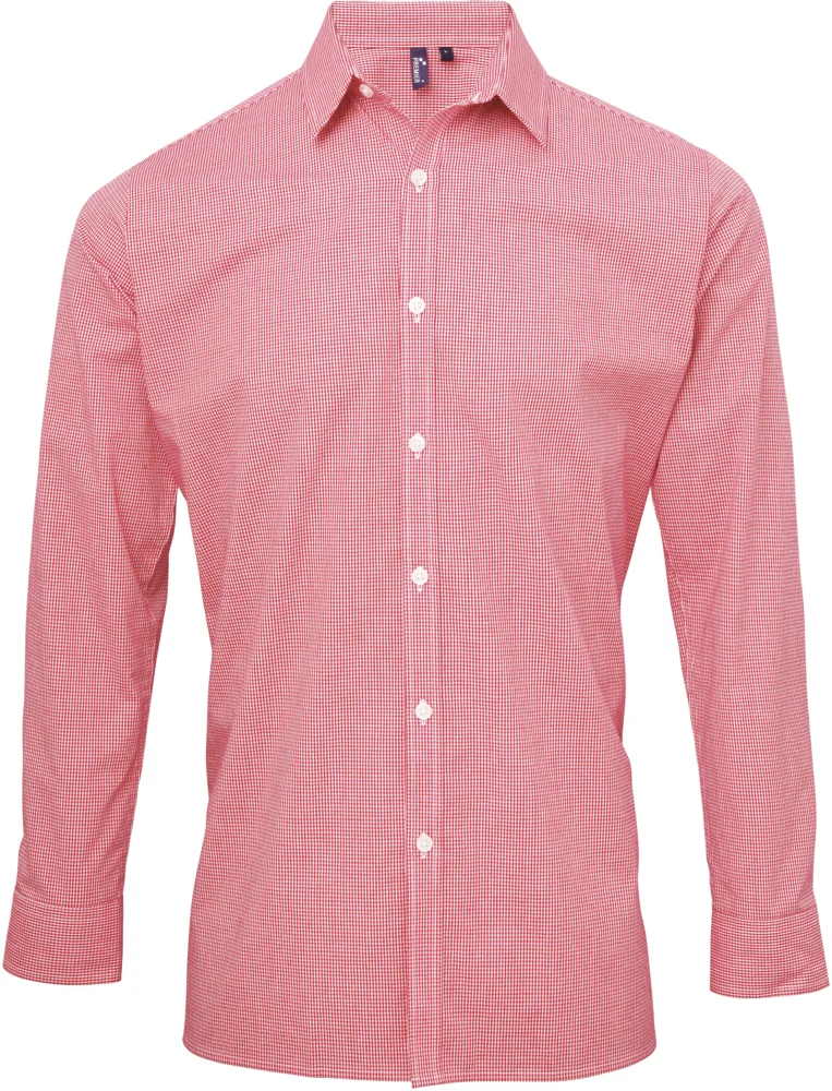 Poplin Plaid Shirt long-sleeve