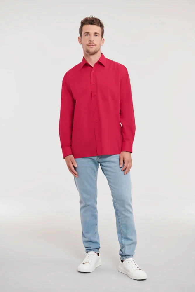 Poplin Shirt long-sleeve