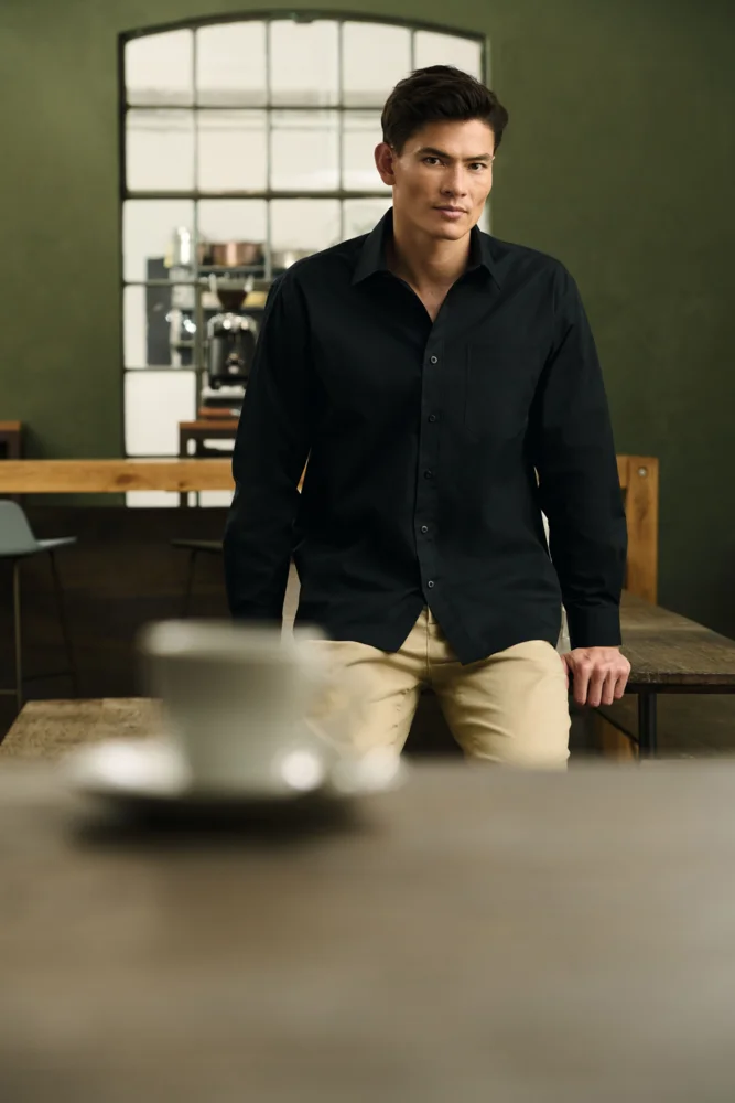 Poplin Shirt long-sleeve