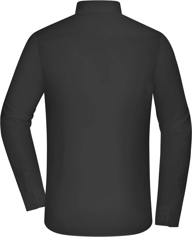 Popeline Slim Fit Hemd langarm